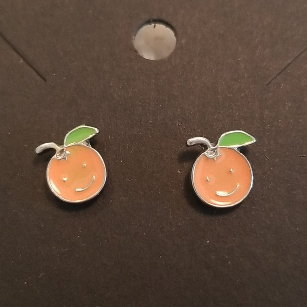 Smiling Peaches Earrings